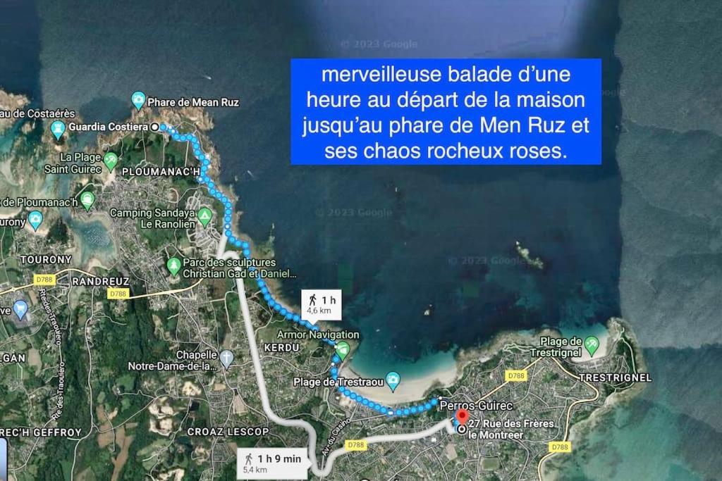 Maison Perros-Guirec 2 Chambres, Plages Et Centre Ville. 6 Pers. Exterior photo